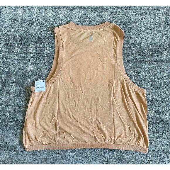 FP Movement Womens XS Tank Orange Crop Sunshine Activewear Lightweight NWT N4 - Picture 2 of 9